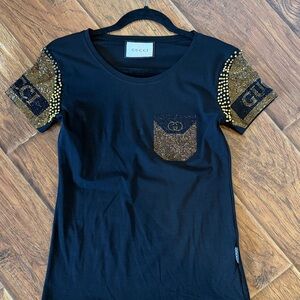 Gucci Black and GoldWomen’s T-Shirt
